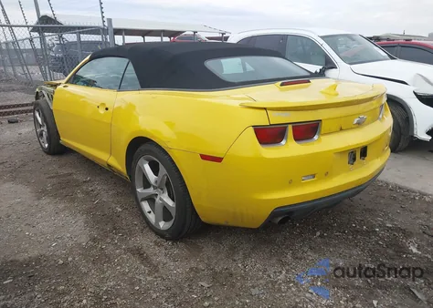 2013 Chevrolet Camaro 2Lt из США, поврежденный, VIN 2G1FC3D39D9228378